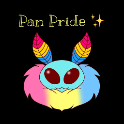 pansexual pansexualpride pride lgbtq moth freetoedit