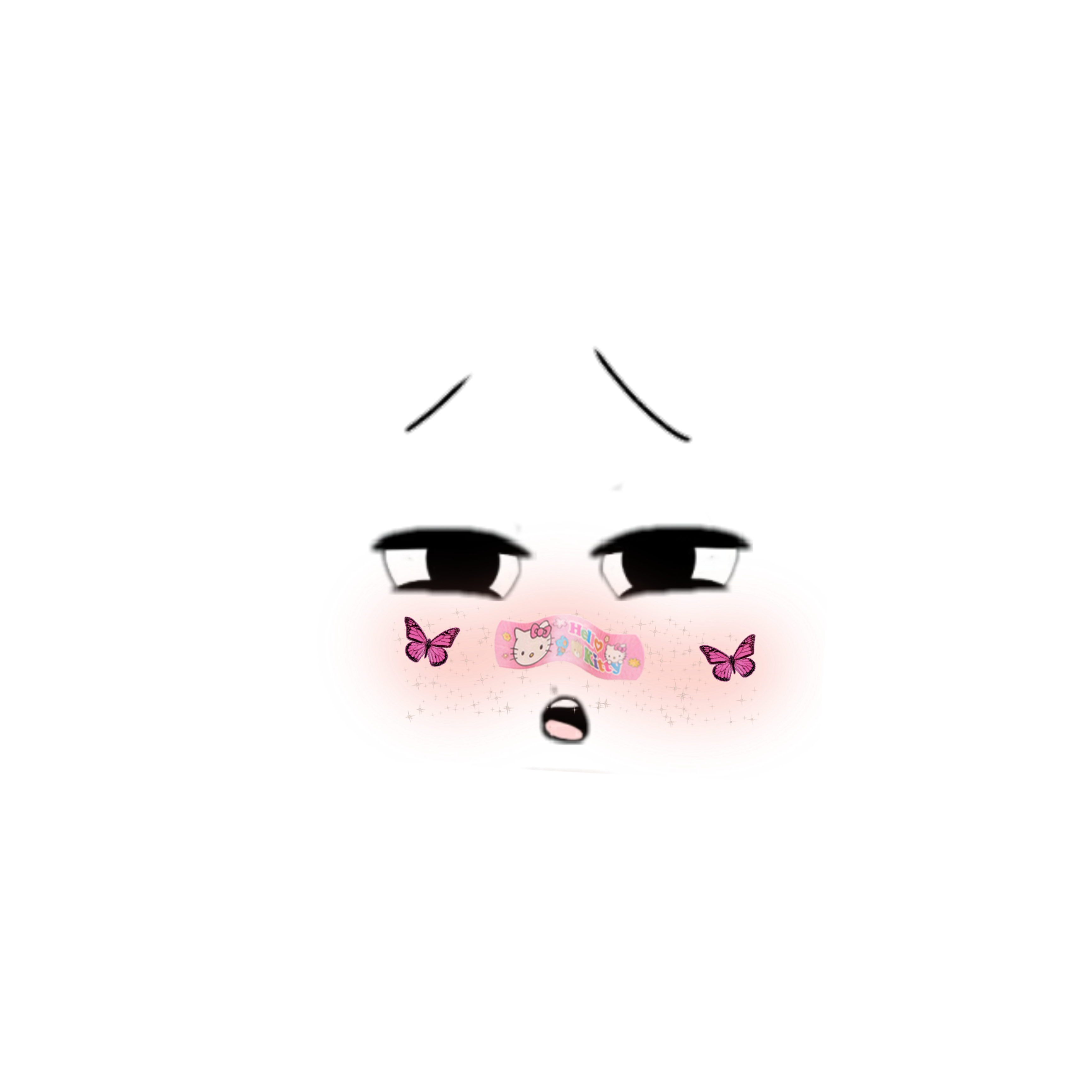 Blush Blushing Face Roblox Sticker By Mwahkittens 3684