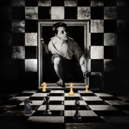 freetoedit remixed chess painting surreal fantasy illusion