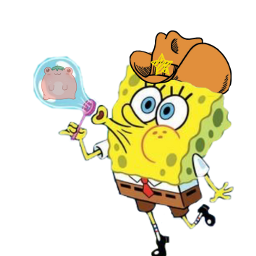 spongebob frog bubble