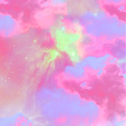 freetoedit glitter sparkle galaxy sky stars clouds pastel pink nature space purple pinkaesthetic colorful cute pretty nature landscape overlay background wallpaper