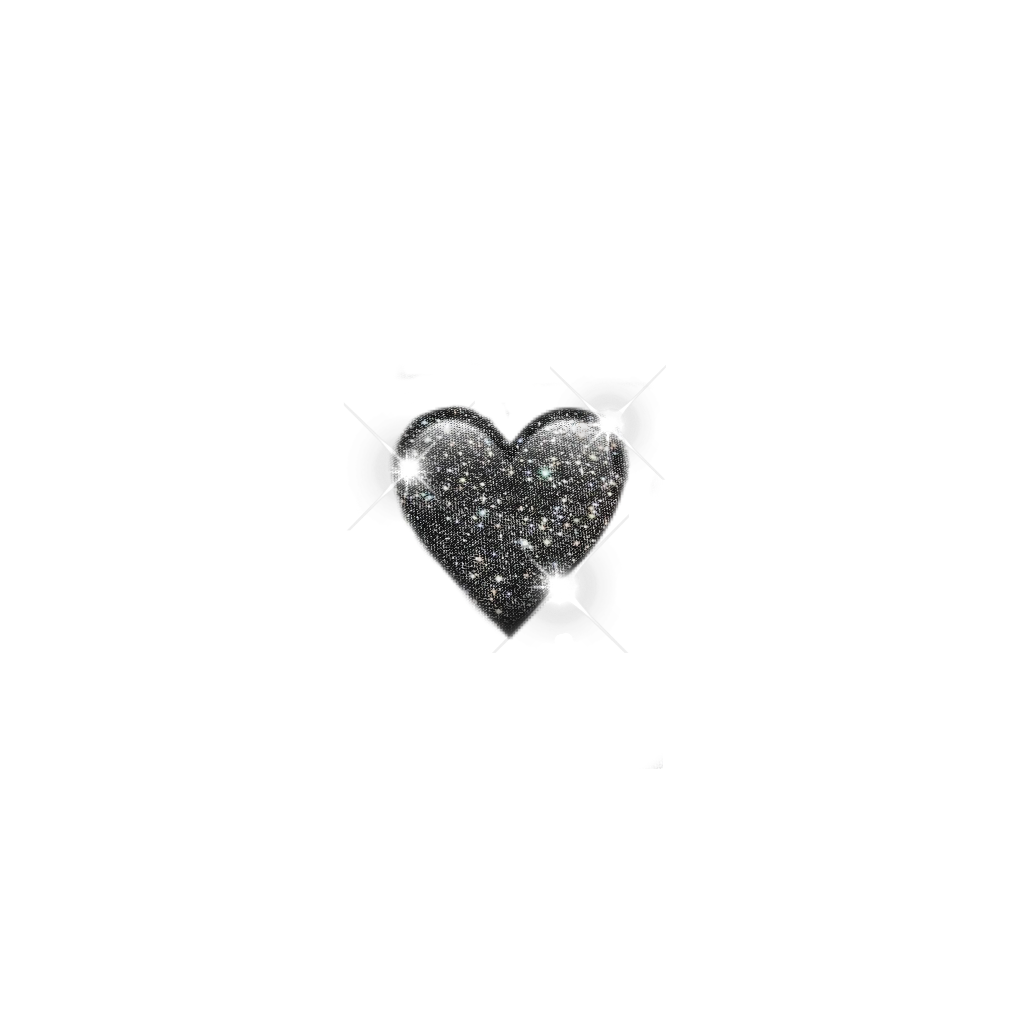 sparkle black emoji aesthetic glitter sticker by __nora_k__