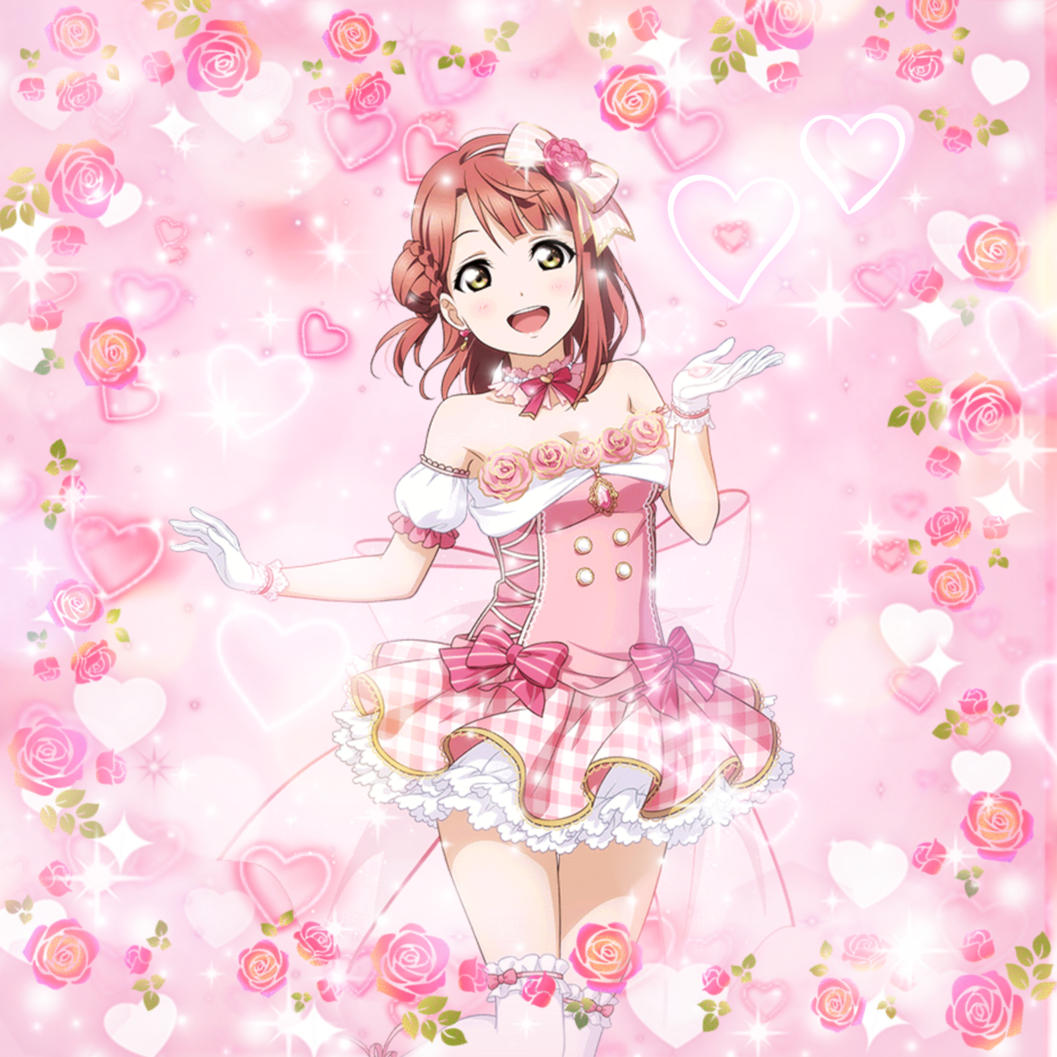 freetoedit ayumu ayumuuehara lovelive image by @weebybunny22