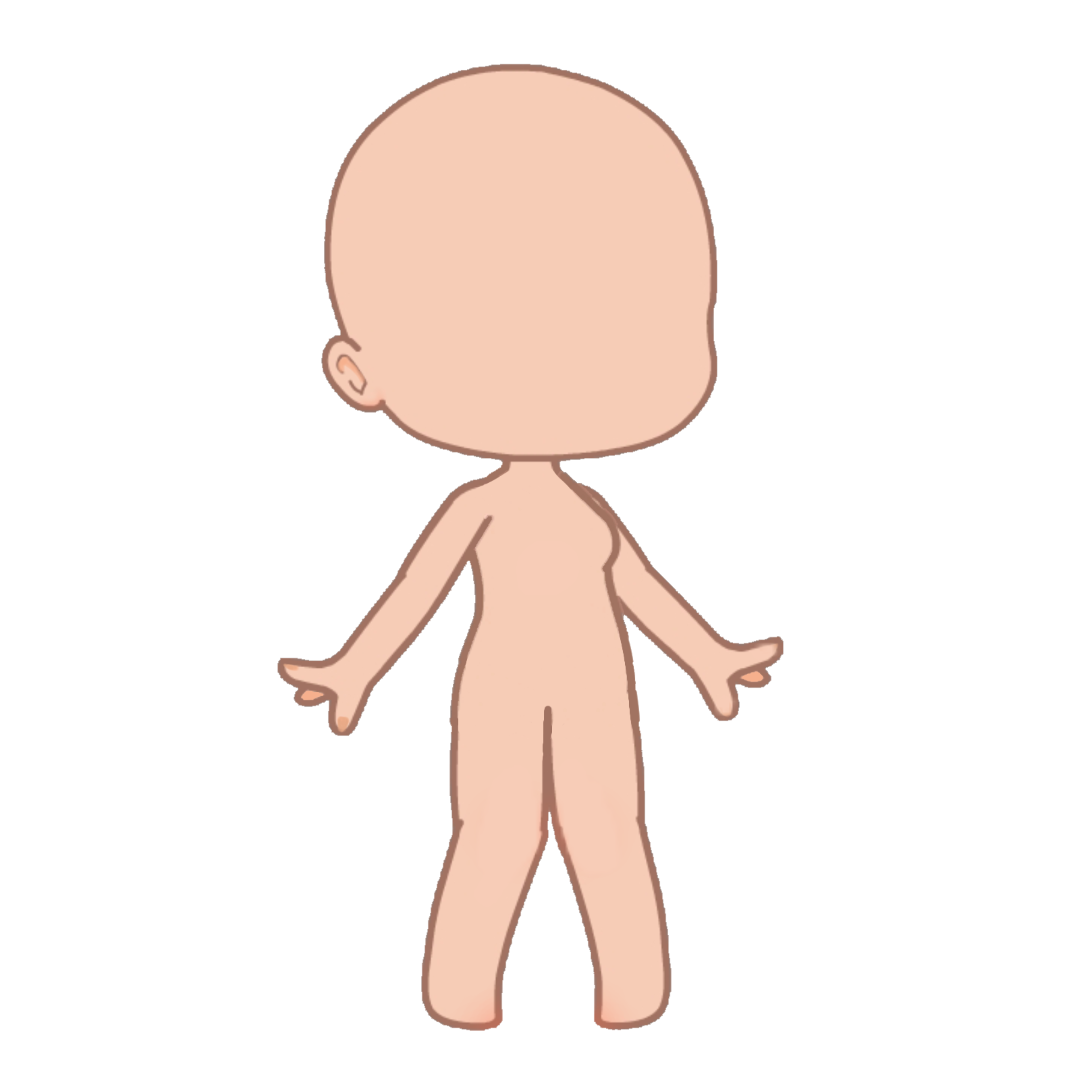 Corpo De Gacha Life, HD Png Download , Transparent Png Image - PNGitem