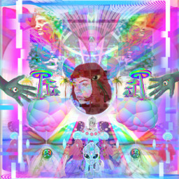 phazed collage abstract psychedelic trippyart psyart rainbow hue light energy vibin trippyedit trippyartwork collagegear collageco psychedelics acidart dmt symmetry linework vibe tumblr stickers freetoedit