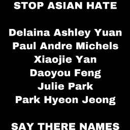stopasianhatecrimes justice protect