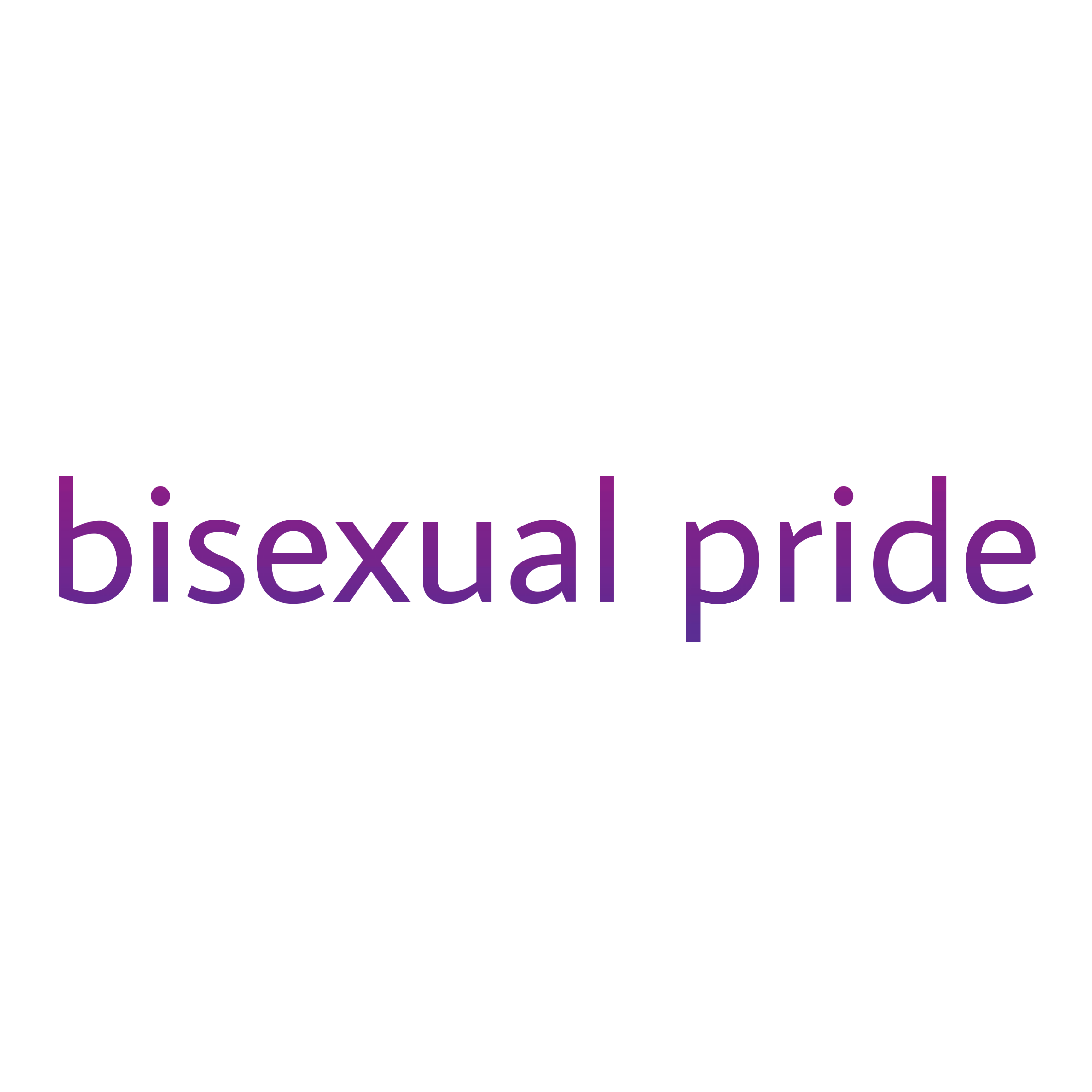 Bisexual Bi Bipride Bisexualpride Lgtbq Sticker By Fendii