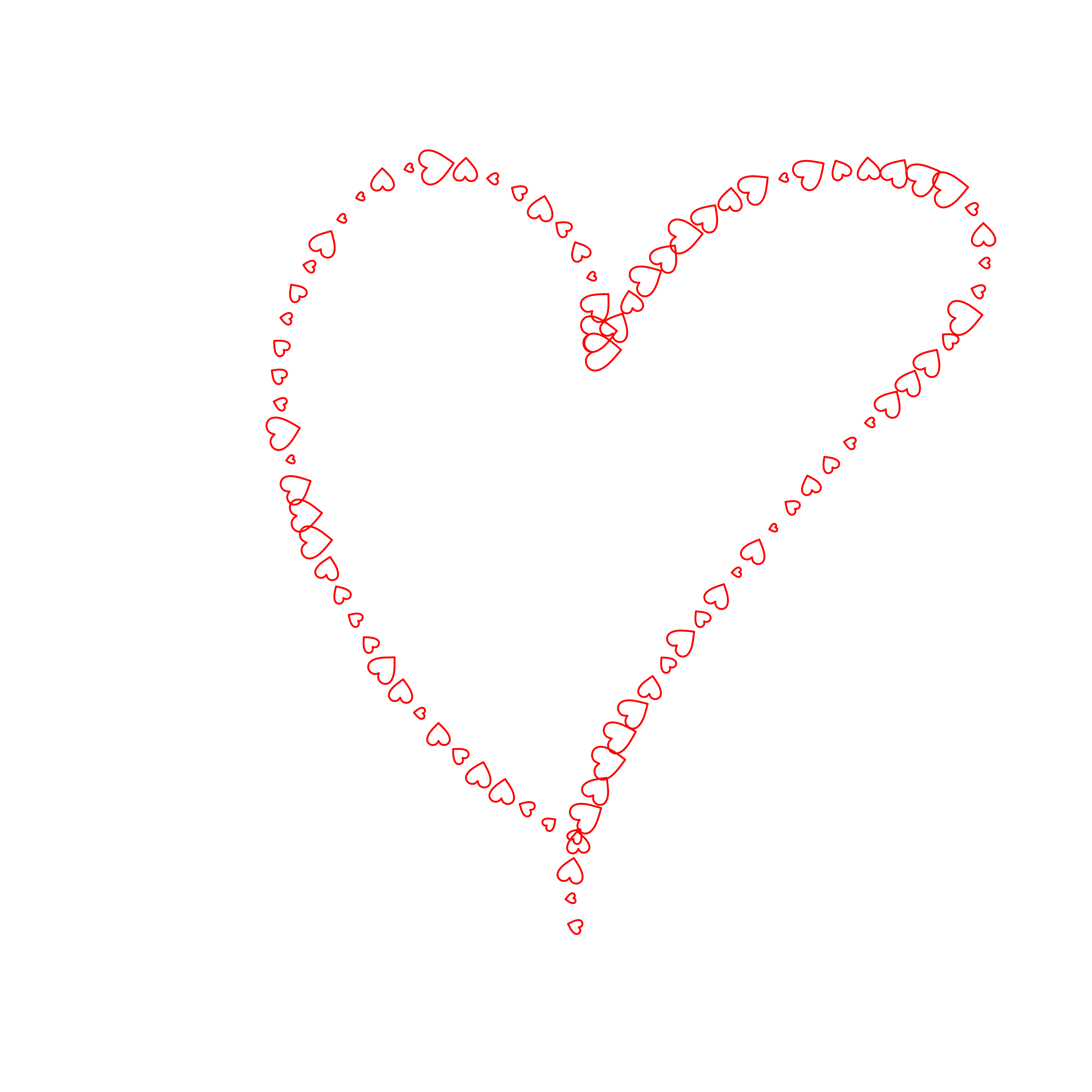 sticker love hart harts red sticker by @subhykomery