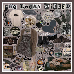 grunge moodboard witch wicked witchaesthetic lgbtq grungeaesthetic polyvore rippolyvore freetoedit