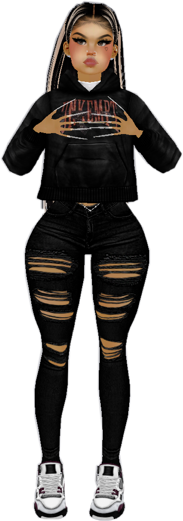 imvu imvugirl imvuteen imvufashion sticker by @pytvibezz_