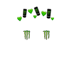 monster monsterenergy energy energydrink green drink heart crown filter heartcrown emo goth freetoedit
