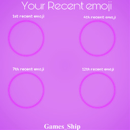 freetoedit games emoji recent recentemoji recentemojigame whatsthelast games_ship game challenge questions answers purple circle neon creative thankyou ✨