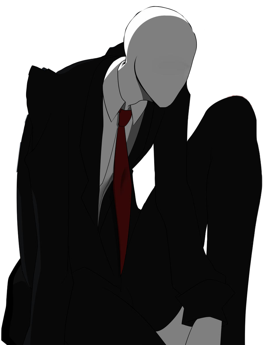 Slenderman Creepypasta Freetoedit Sticker By @jojo365 