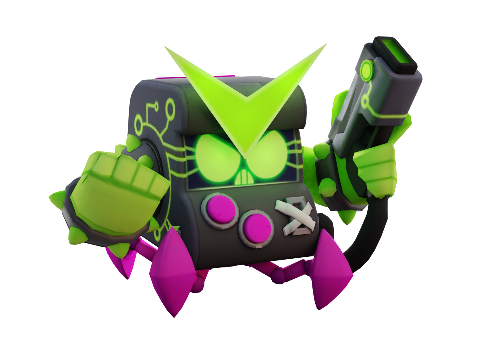 Brawlstars Virus 8bit 8 bit 8 Bit Sticker By arminpokemon