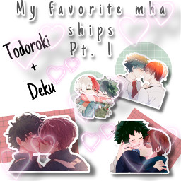 anime ship tododeku mha myherkacademia love animelove adorable cute freetoedit