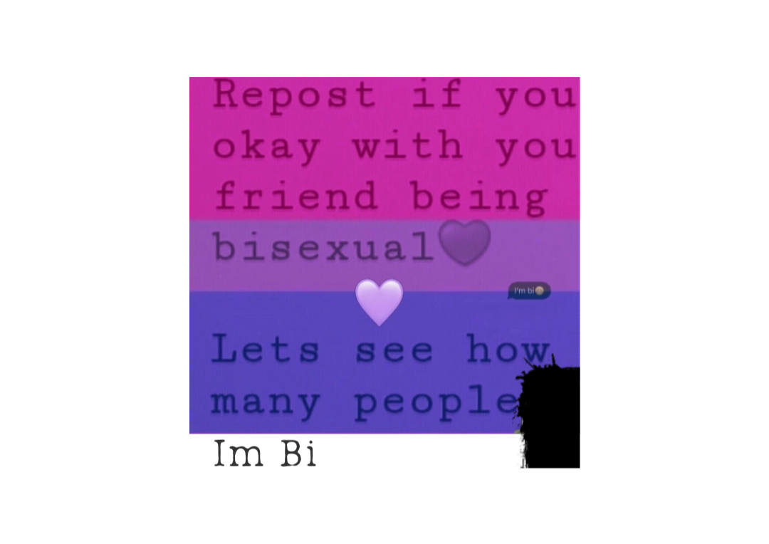 Bisexual Freetoedit I M Bi Sticker By Cactus Blossom 2021