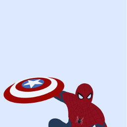 freetoedit spiderman wallpaper background shield peterparker marvel avengers civilwar