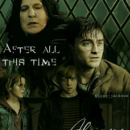 harrypotter harry potter hermionegranger hermione granger ron weasley ronweasley severus snape severussnape afterallthistimealways afterallthistime always