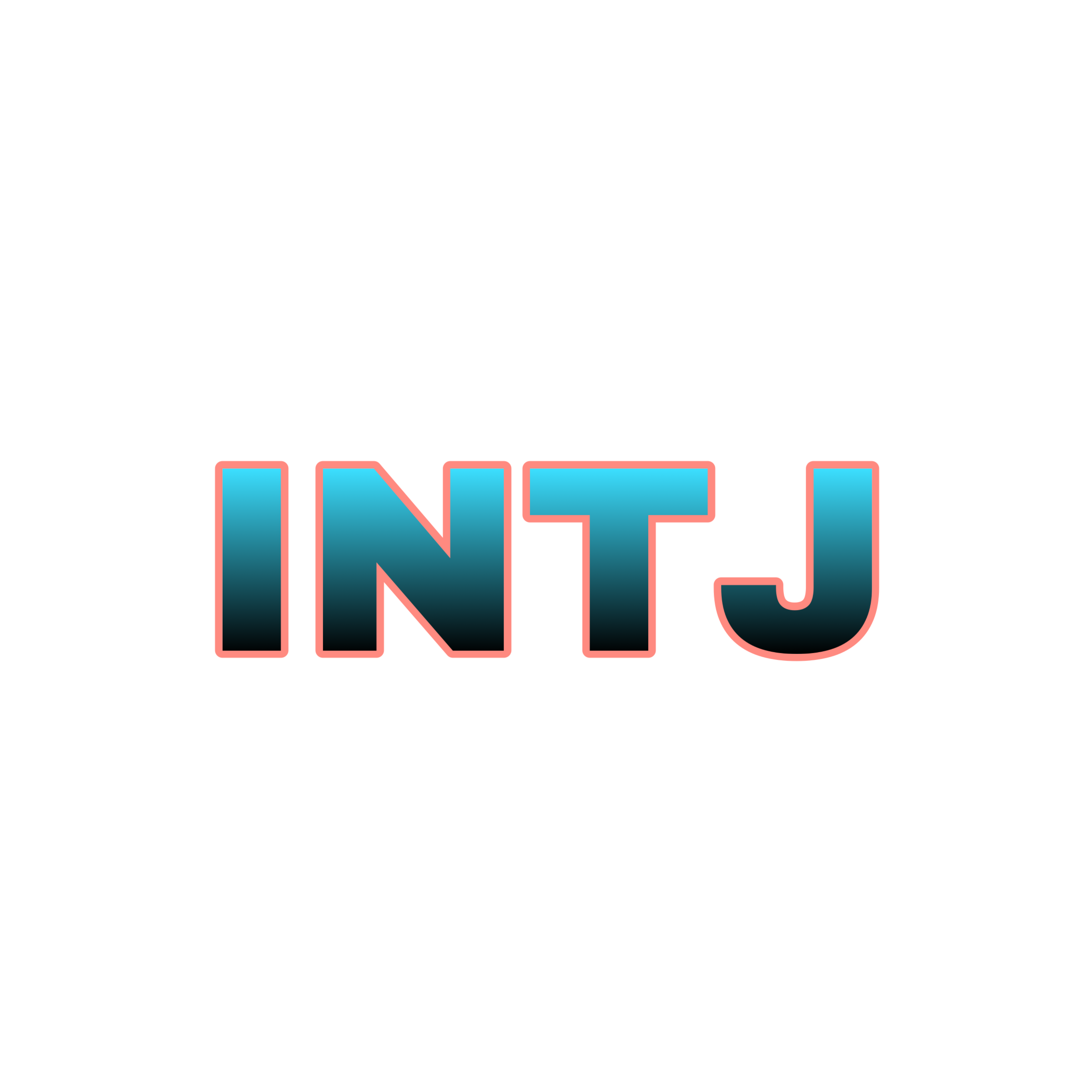 intj sixteenpersonalities 16personalities sticker by @cqrb0n