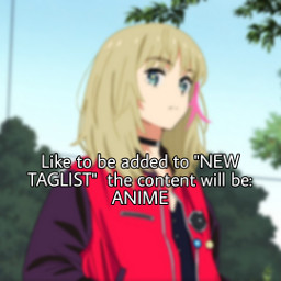 anime animeicons animecontent taglist restarting