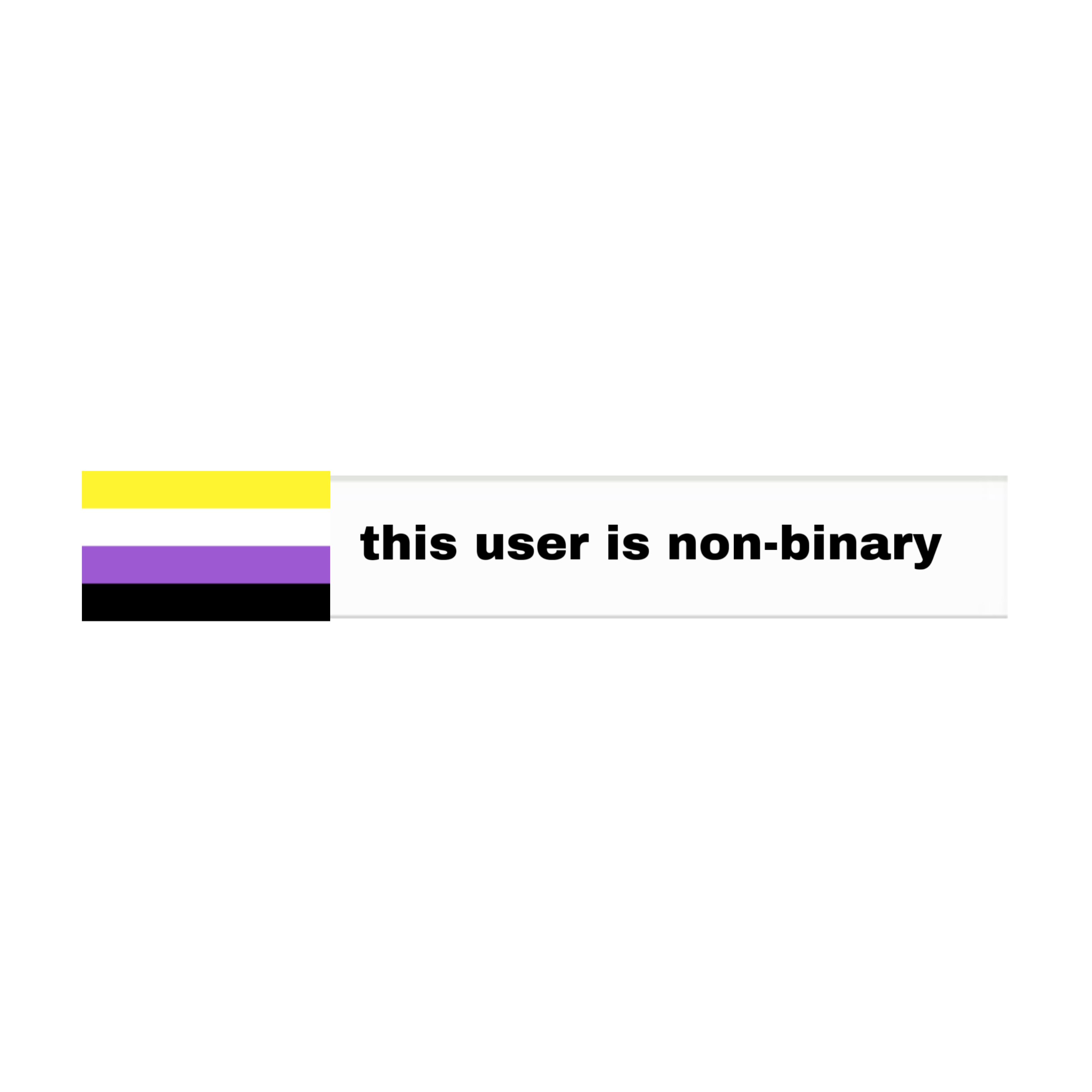 nonbinary-nonbinarypride-sticker-by-f4lse-real1tyy