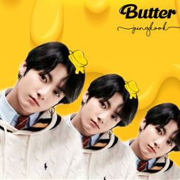 freetoedit jungkook jk bts taehyung butter kookie jimin yoongi jhope jin rm bangtansonyeodan yellowaesthetic yellow