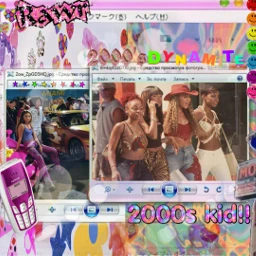 collage 2000 colorful aesthetic challengeentry cc2000saesthetic 2000saesthetic freetoedit y2k 2000s