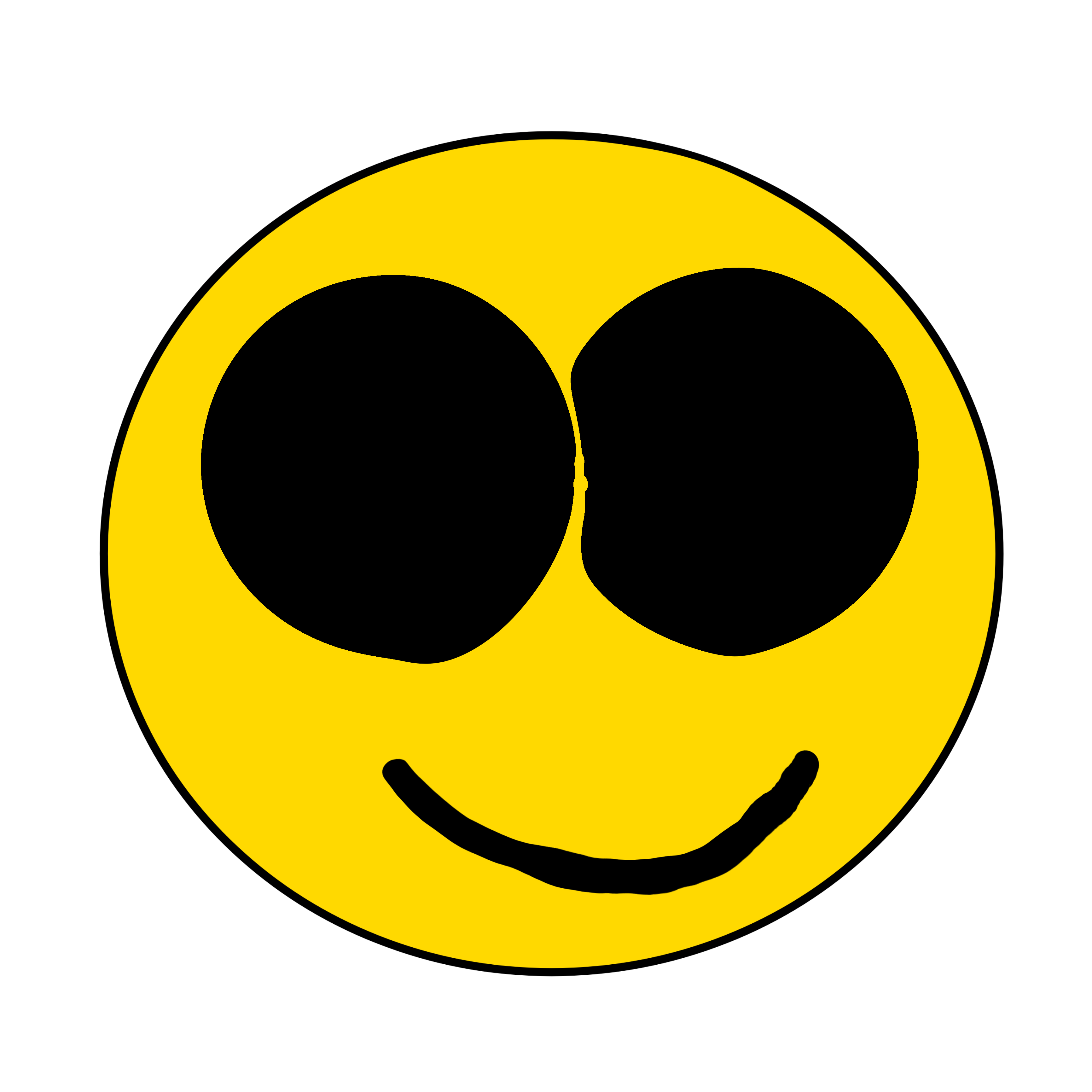 smiley-face-sticker-for-sale-by-adiraadlina-redbubble