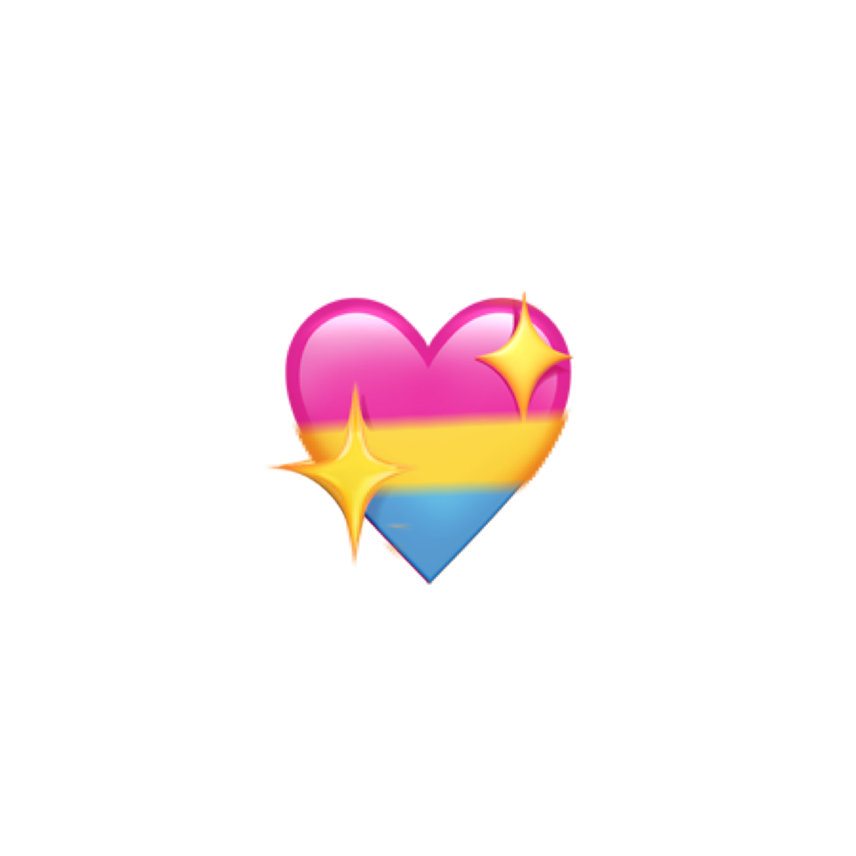 Pan Pansexual Pride Hart Freetoedit Sticker By Lazydays2021