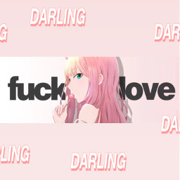 zerotwo anime animegirl pink pinkhairedgirl cutegirl fucklove darlinginthefranxx darling 002 dinogirl waifu horns klaxosaur freetoedit