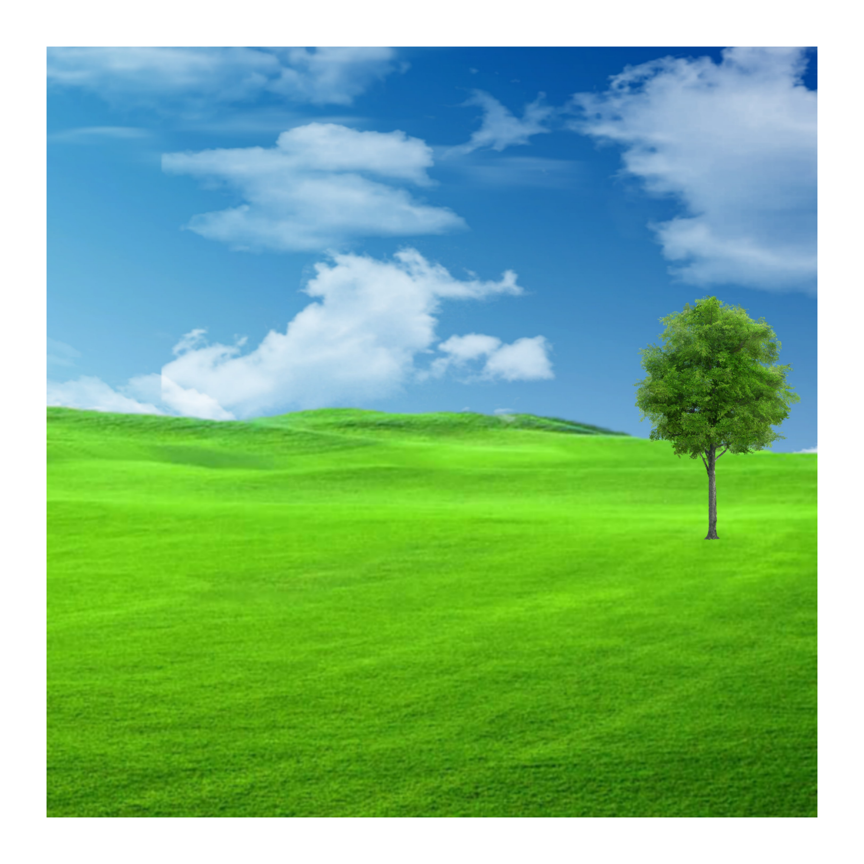 Download Dreamcore Lawn Wallpaper