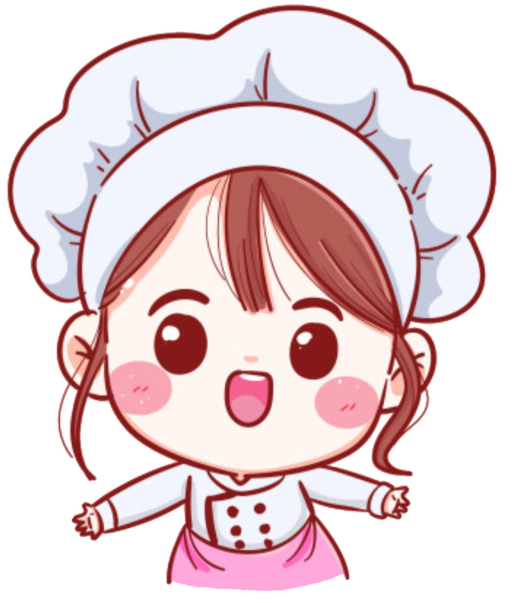 chef cook cooking food cake candy sticker by @jantwelayh