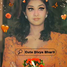 freetoedit divyabharti makeup bollywoodof90s viral cute