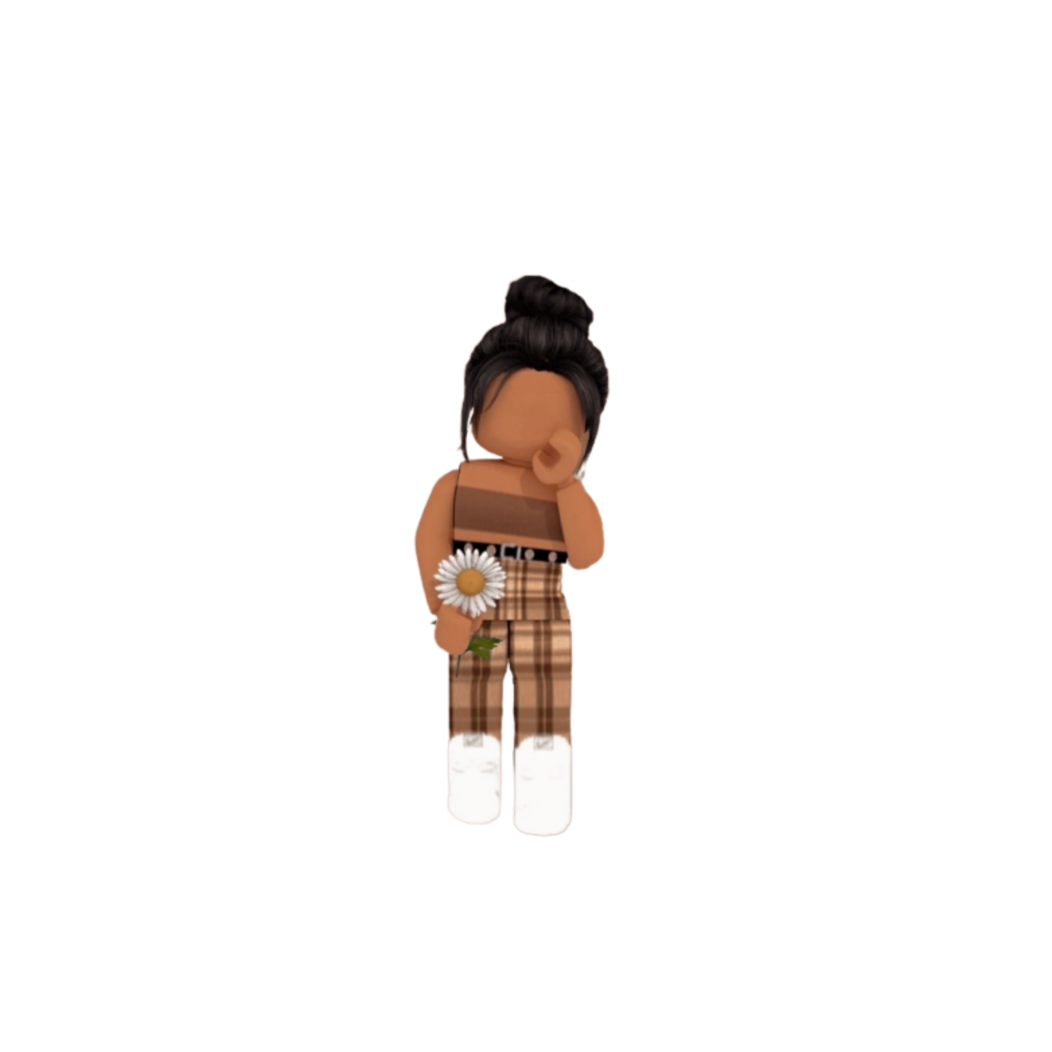 robloxgirl aesthetic daisy avatar sticker by @peachything