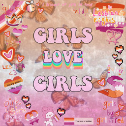 lesbian lesbianpride pridemonth2021 lesbianedit girlslovegirls freetoedit