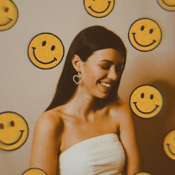 freetoedit edit editing editbyme makewithpicsart smiles smile happy girl background effect sticker beautiful yellow aesthetic makeawesome shine like share repost comment followme