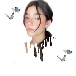 charlidamelio dripart drippy butterfly replay freetoedit