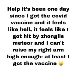 covidvaccine hell pain