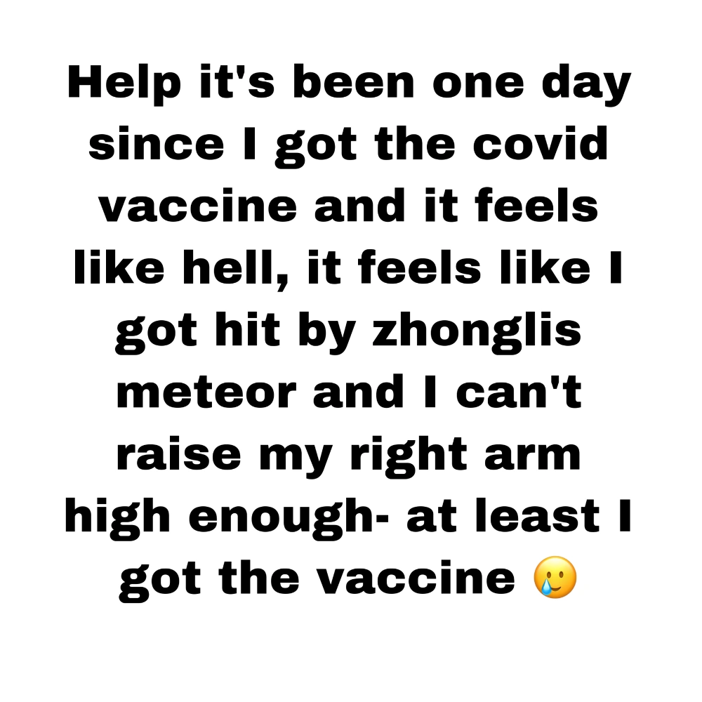 Its hell #covidvaccine #hell