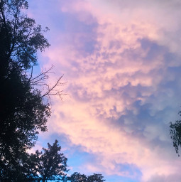 freetoedit sky clouds nature sunsetcolors pink