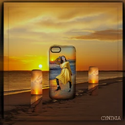 cellphone design beach sunset colorful editbyme freetoedit unsplash ircdesignthephonecase designthephonecase