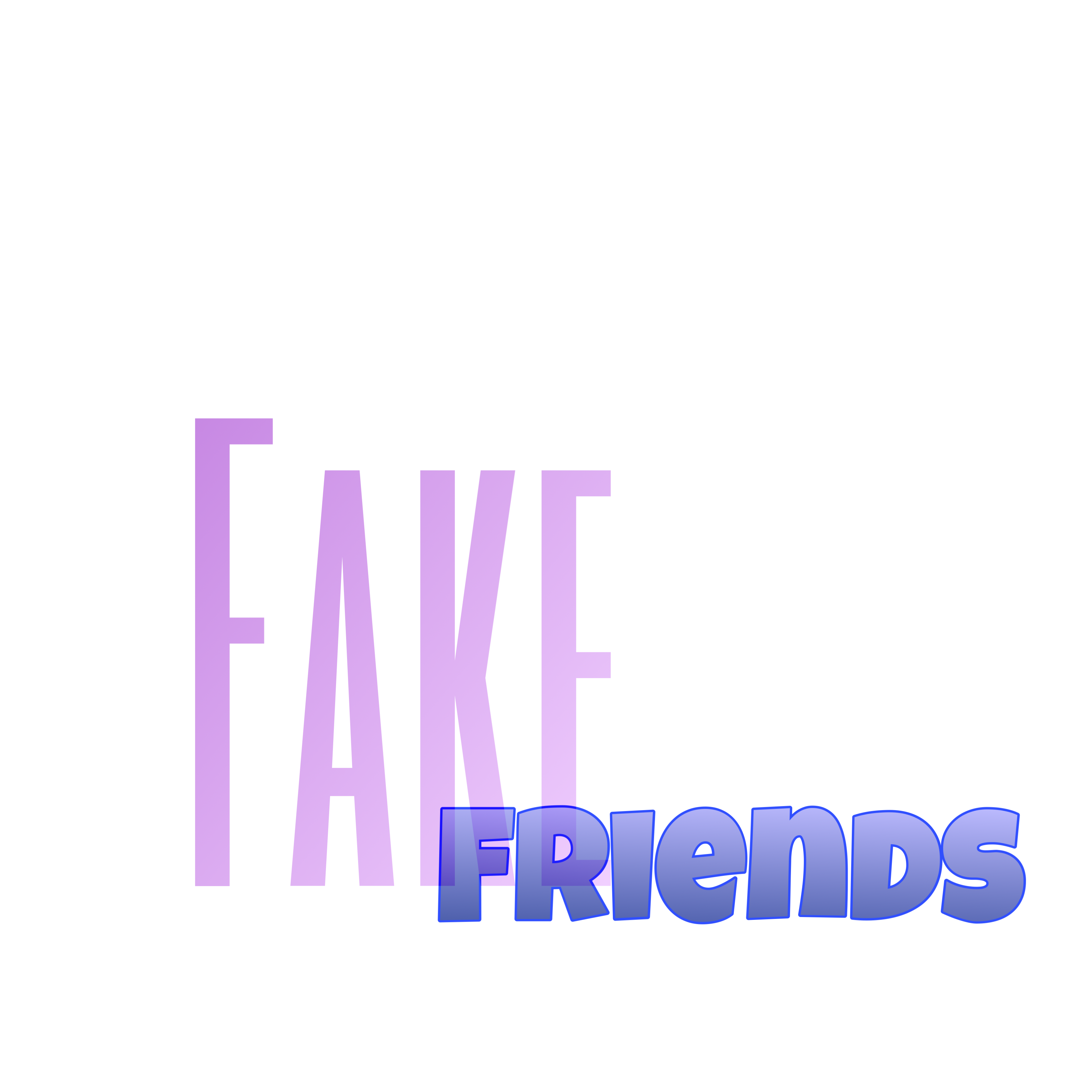 fakefriends freetoedit #fakefriends sticker by @bubbly_boba-