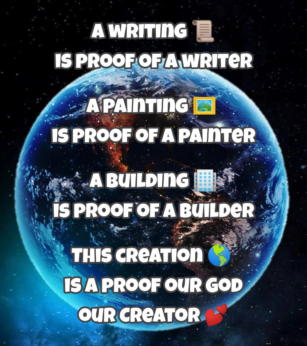 #creation #godcreatedyou #FACTS #ourcreator