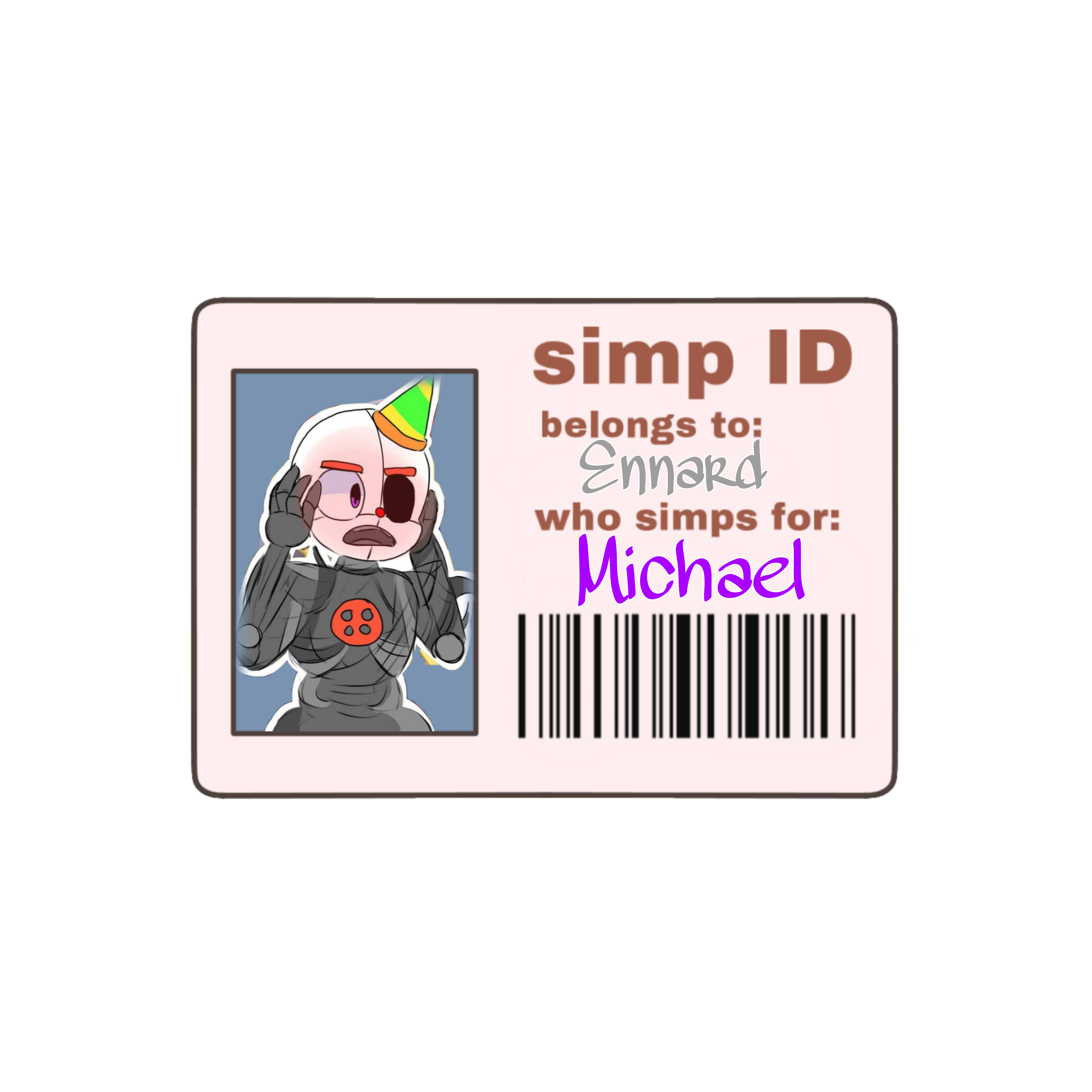 ennard simpcard simp card 362177523001211 by thefandomnerd