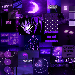 purple purpleaesthetic collage freetoedit
