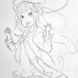 anime art myart sketch rezero emilia babyemilia rezerokarahajimeruisekaiseikatsu rezeroemilia rezerostartinglifeinanotherworld rezerofanart fanart freetoedit
