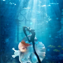 heypicsart myedit beautiful ocean diver summer fish freetoedit ircunderwaterbeauty underwaterbeauty