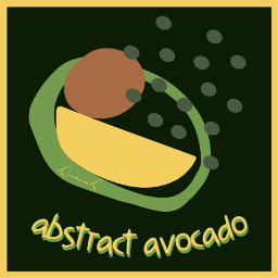 avocadolover fruit summertime summer summervibes avocado abstractart abstract conceptual minimal