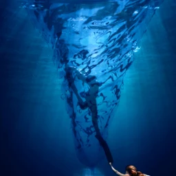 water sea whirlpool drowning mermaid help freetoedit ircunderwaterbeauty underwaterbeauty
