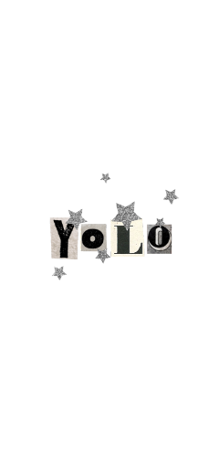 yolo youonlyliveonce stars aesthetic words newspaper vsco sticker freetoedit vogue popularstickers interesting popular nature